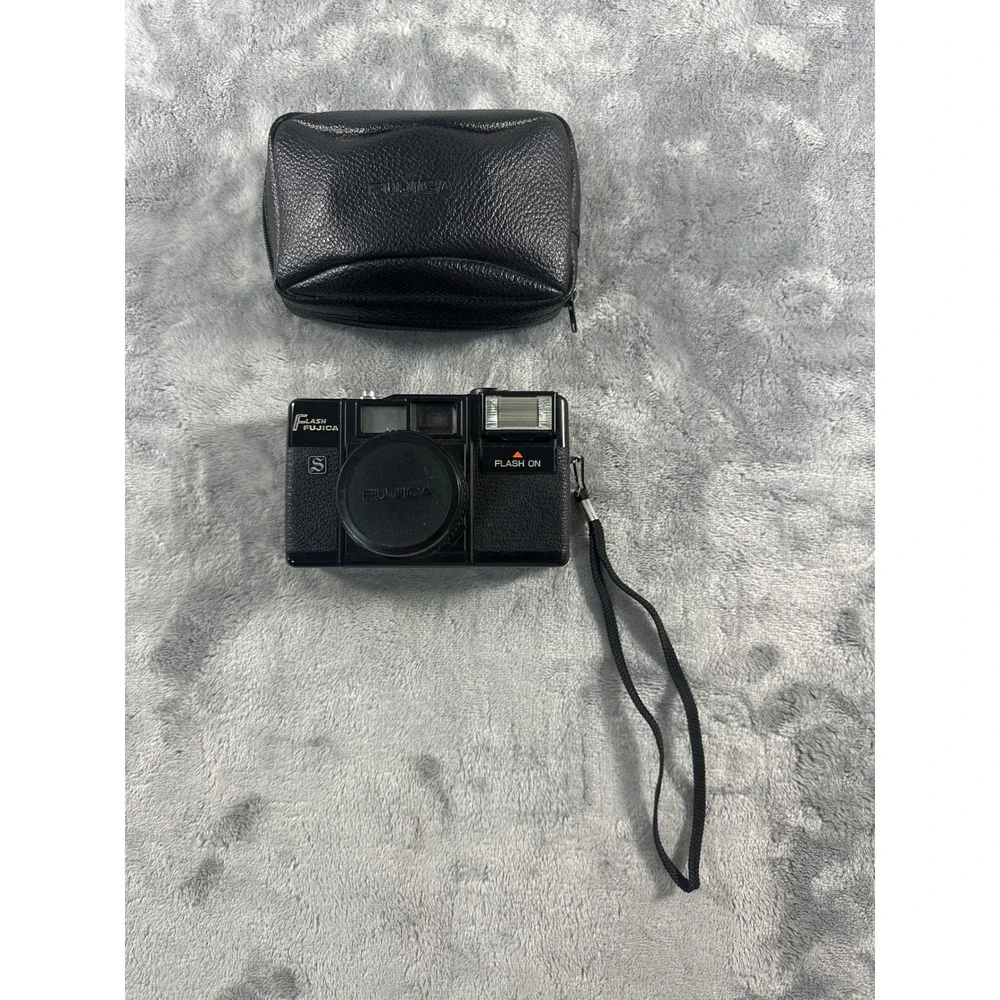 Vintage Flash Fujica S 35mm Film Camera Fujinon 38mm f/4 Lens (PARTS ONLY)